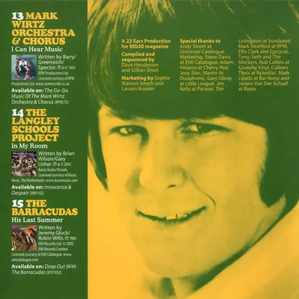 In My Room (CD, Compilation) - VG+/VG+ - Classical33.co.uk