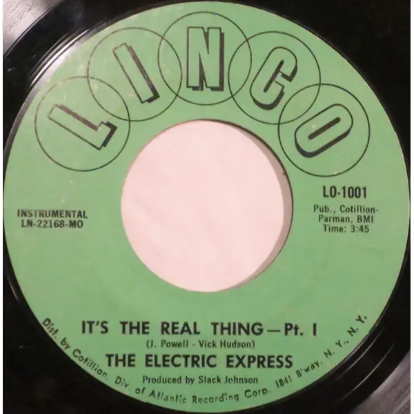 Electric Express, The - It's The Real Thing - All City Records