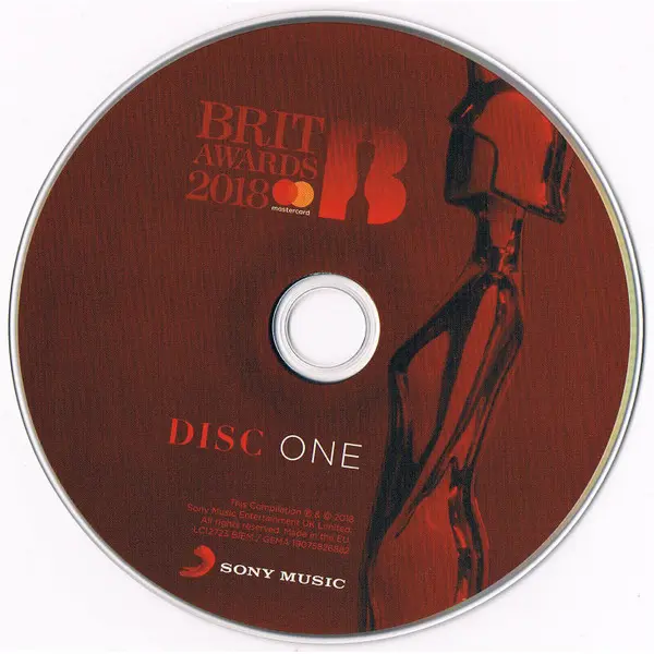 BRIT Awards 2018 (2xCD, Compilation) - VG+/VG+ - Classical33.co.uk