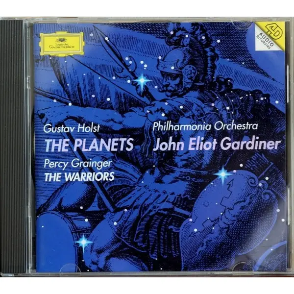 Gustav Holst / Percy Grainger - Philharmonia Orchestra, John Eliot Gardiner - The Planets / The Warriors (CD, Album) - VG/VG+ - Classical33.co.uk