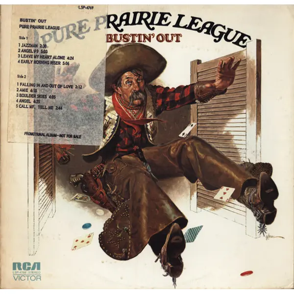Pure Prairie League - Bustin' Out - All City Records